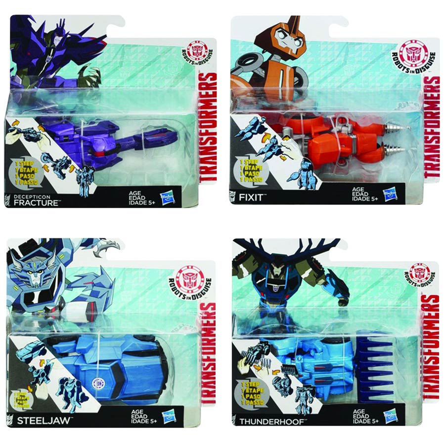 Transformers Robots In Disguise One-Step Changers Assortment Case 201503