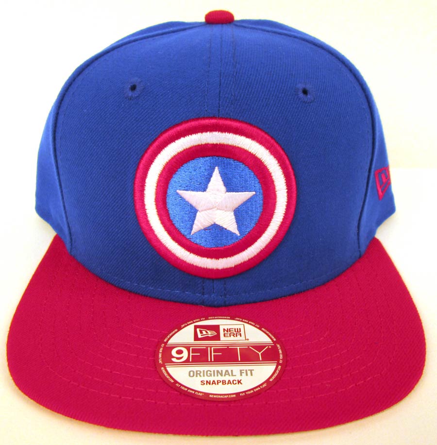 Captain American Quarter Sub 950 Snapback Cap