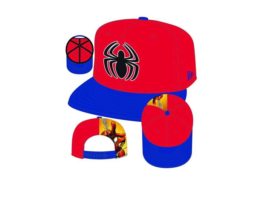 Marvel Spider-Man Quarter Sub 9Fifty Snap Back Cap