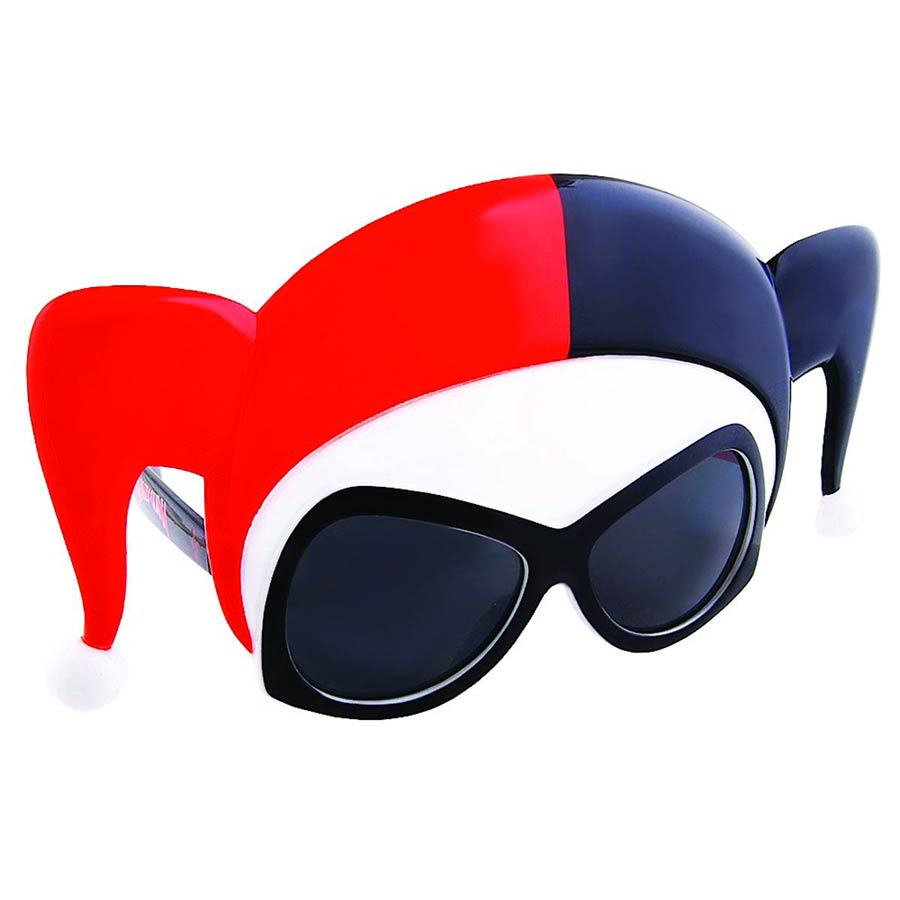 DC Comics Sun-Staches Sunglasses - Harley Quinn