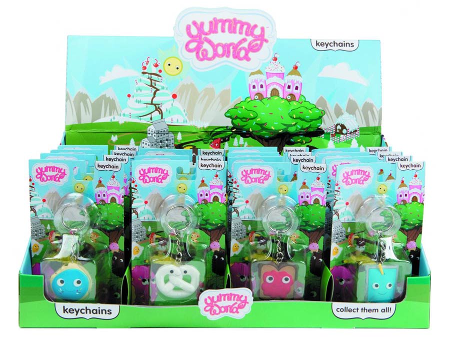 Yummy World Vinyl Keychain Blister Wave 2 Display