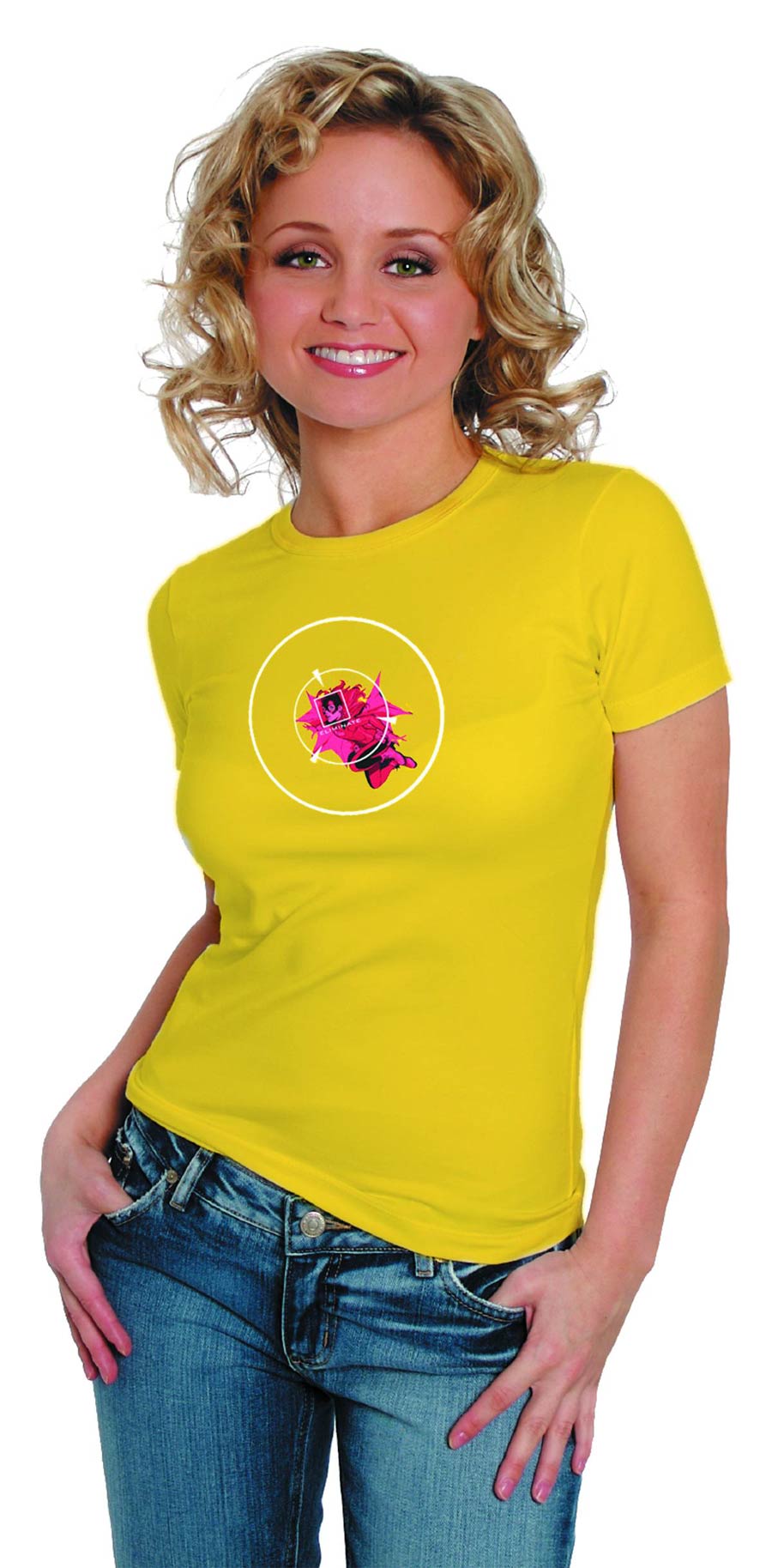 Batgirl Eliminate Womens T-Shirt Large