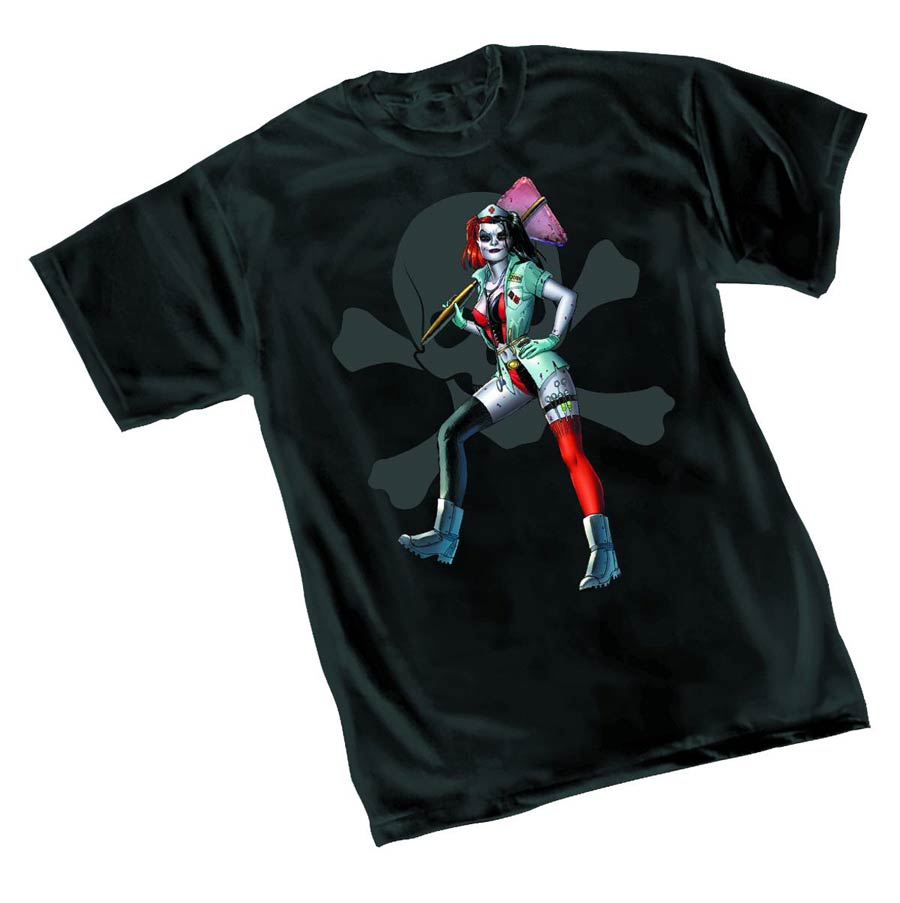 Harley Quinn Nurse Womens T-Shirt Large