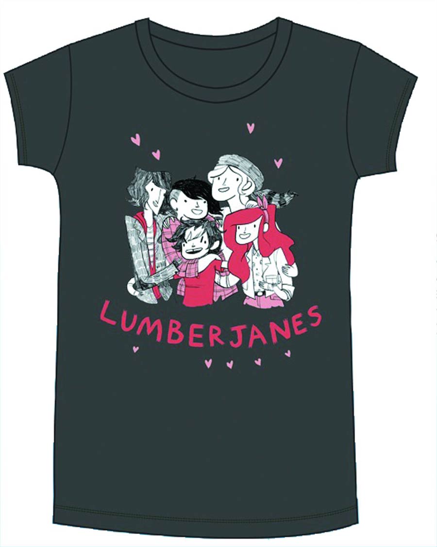 Lumberjanes Ginger Haze Womens T-Shirt Large