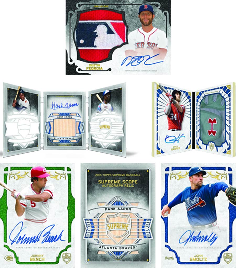 Topps 2015 Supreme Baseball Trading Cards Box