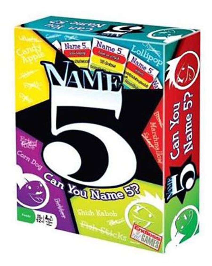 Name 5 Boxed Game