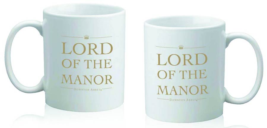 Downton Abbey Mug - Gold Lord Of The Manor