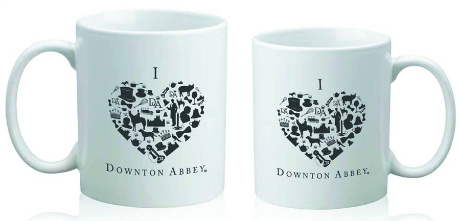 Downton Abbey Mug - I Heart Downton