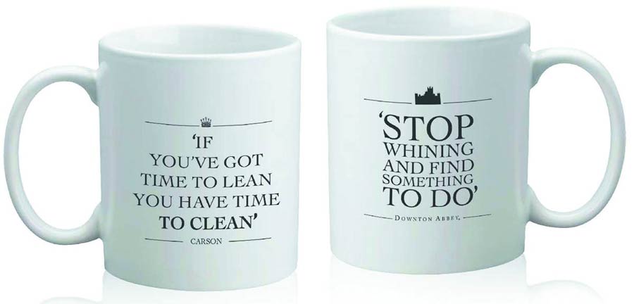 Downton Abbey Mug - Lean & Whining