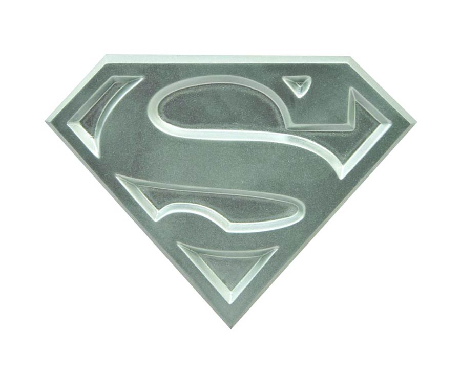 Superman The Animated Series Logo Metal Bottle Opener