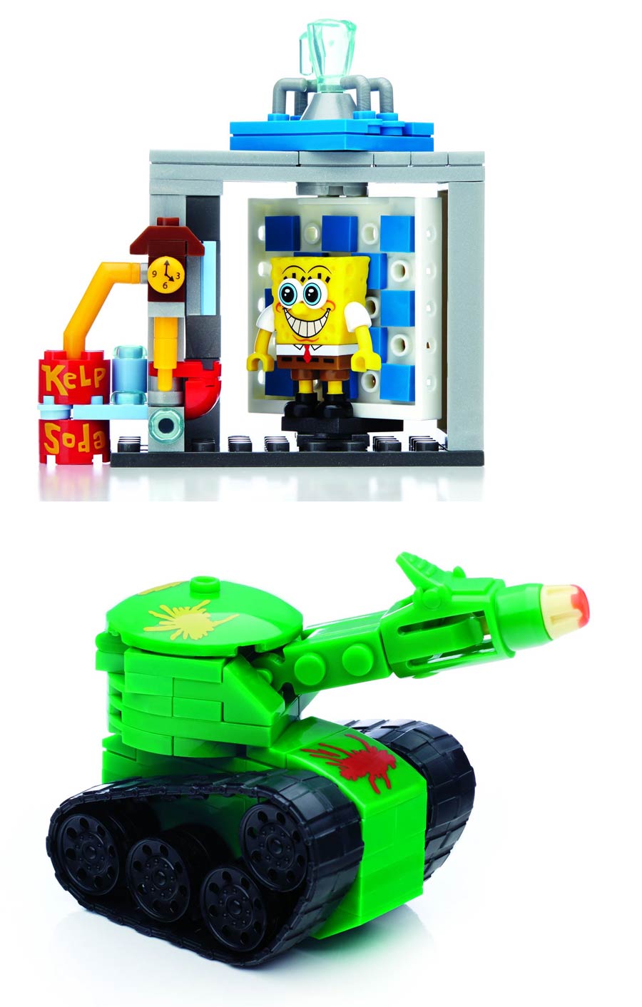 Mega Bloks SpongeBob SquarePants Movie Building Set Assortment Case