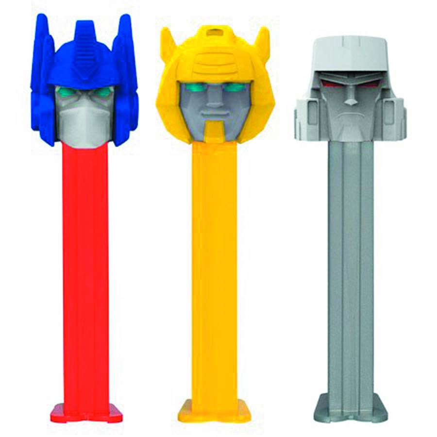 PEZ Transformers 2015 Blister Pack Assortment Case