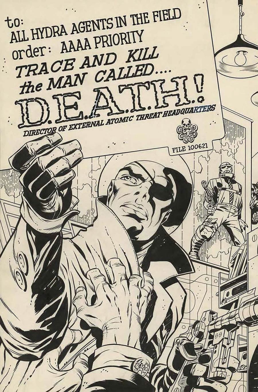 S.H.I.E.L.D. 50th Anniversary By Jack Kirby & Jim Steranko Poster