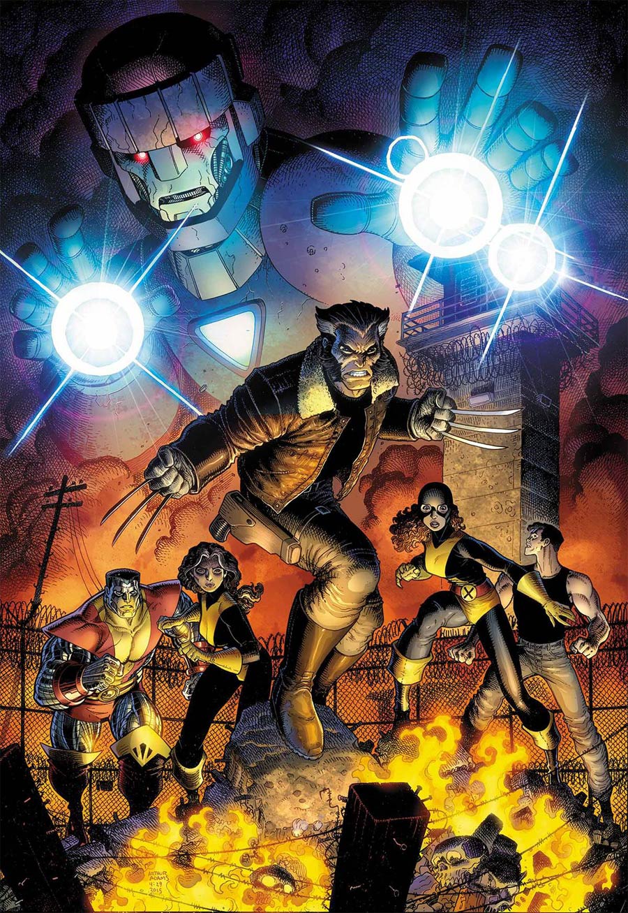 Years Of Future Past #4 By Arthur Adams Poster