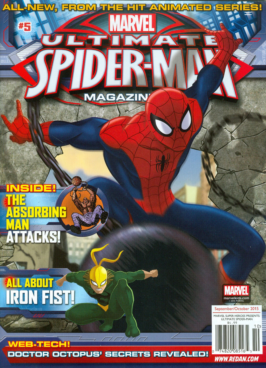 Ultimate Spider-Man Magazine #5 Sep / Oct 2015