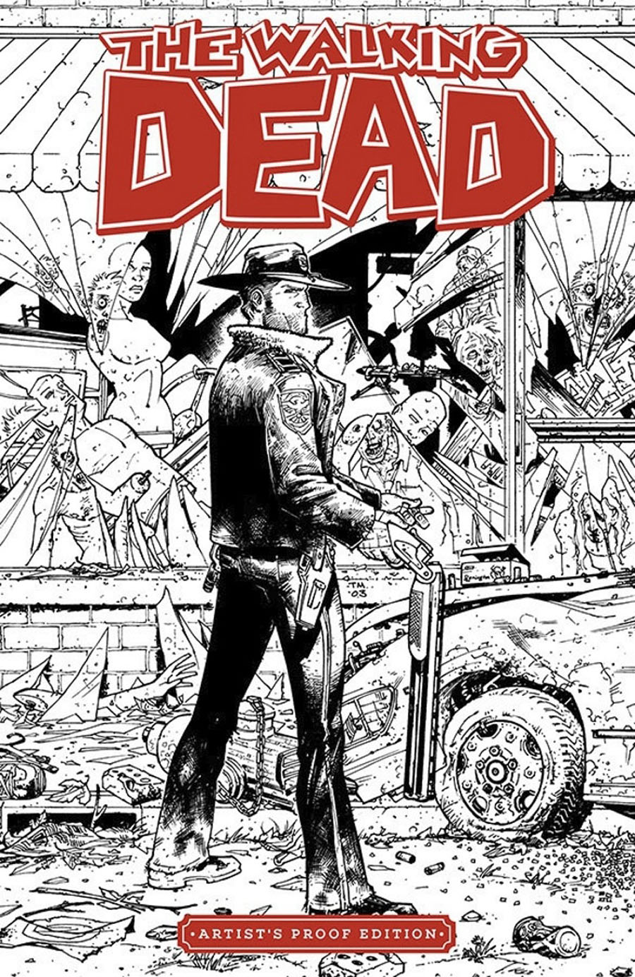 Image Giant-Sized Artists Proof Edition Walking Dead #1