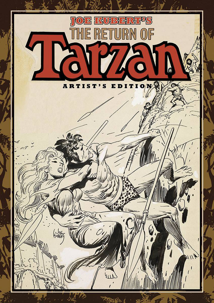 Joe Kuberts Return Of Tarzan Artists Edition HC