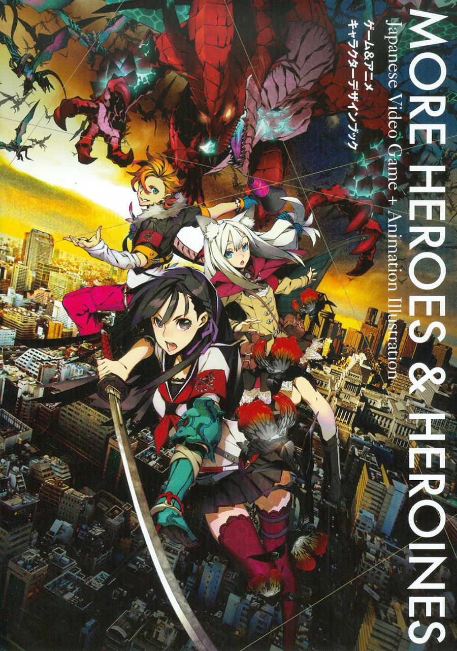 More Heroes & Heroines Japanese Video Game & Animation Illustration SC