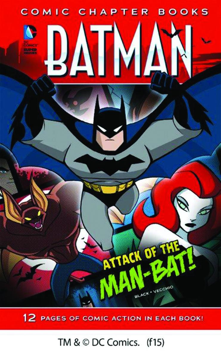 DC Comic Chapter Books Batman Attack Of The Man-Bat TP