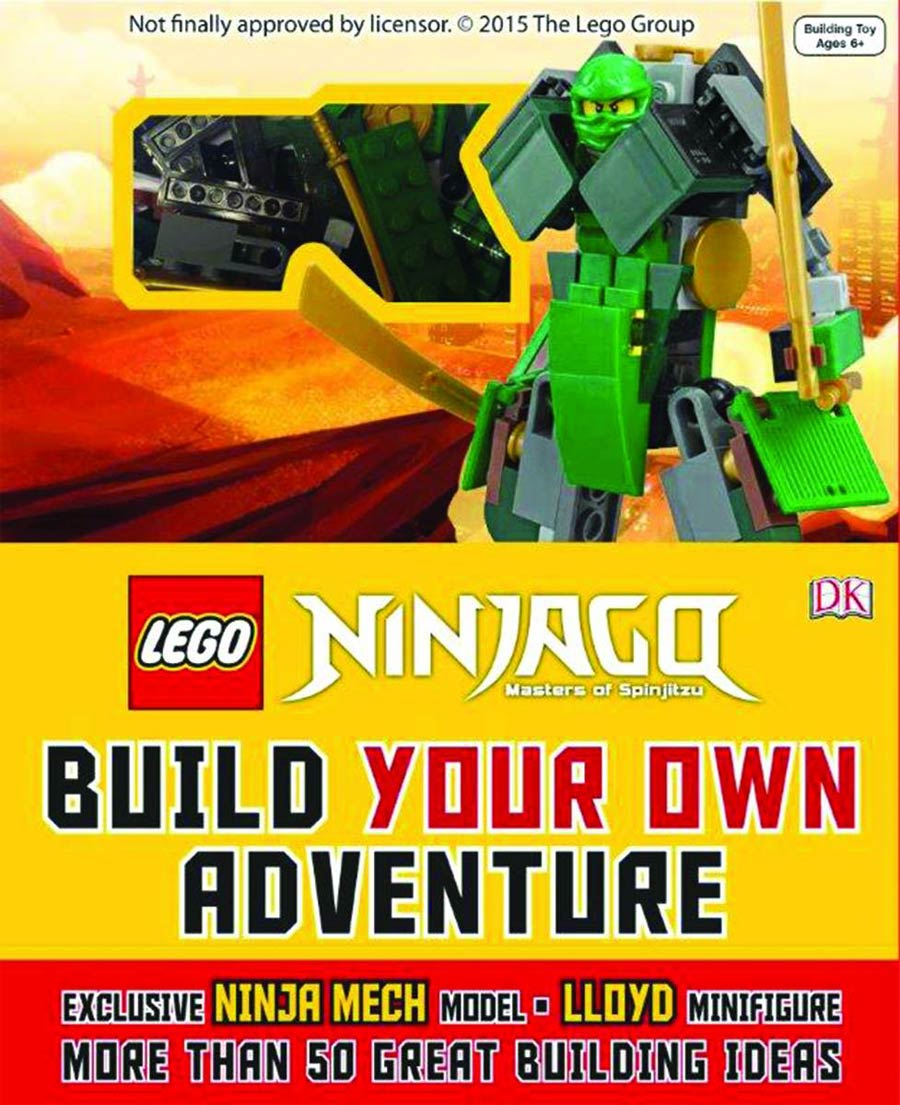 Lego Ninjago Build Your Own Adventure HC