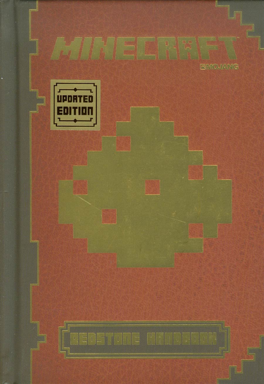 Minecraft Official Mojang Redstone Handbook HC Updated Edition