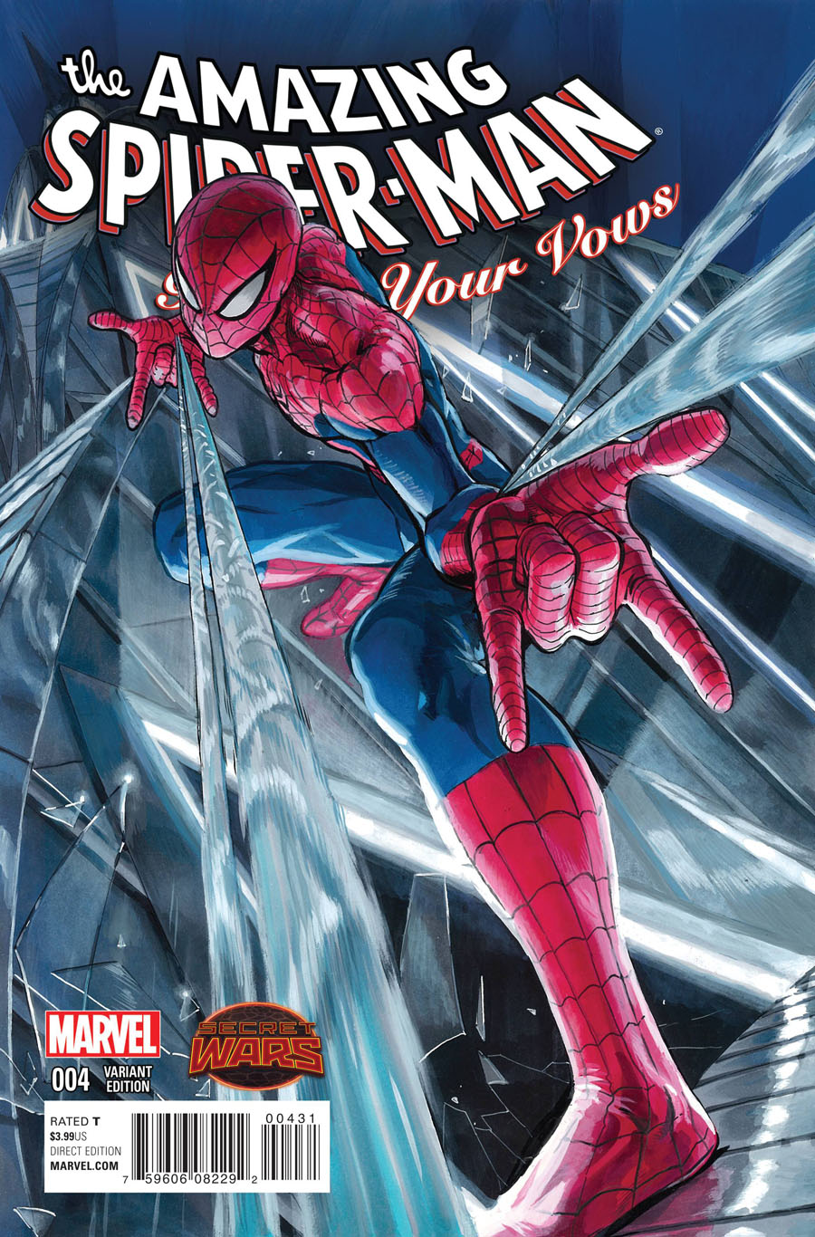 Amazing Spider-Man Renew Your Vows #4 Cover B Variant Manga Cover (Secret Wars Warzones Tie-In)
