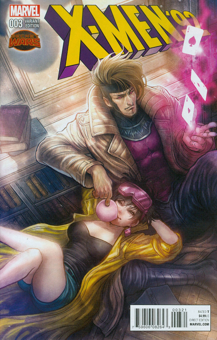 X-Men 92 #3 Cover B Variant Manga Cover (Secret Wars Warzones Tie-In)