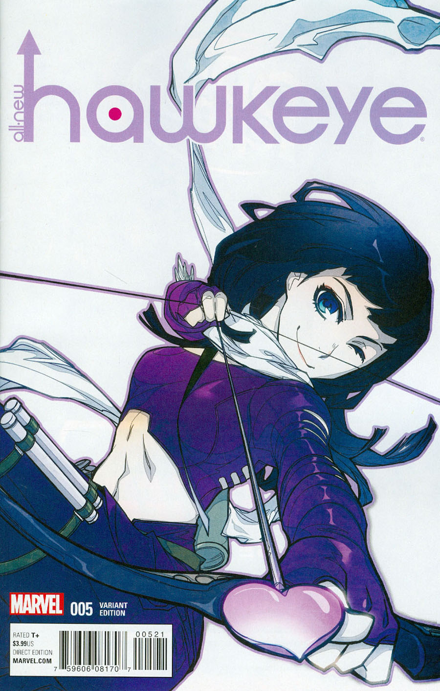 All-New Hawkeye #5 Cover B Variant Manga Cover