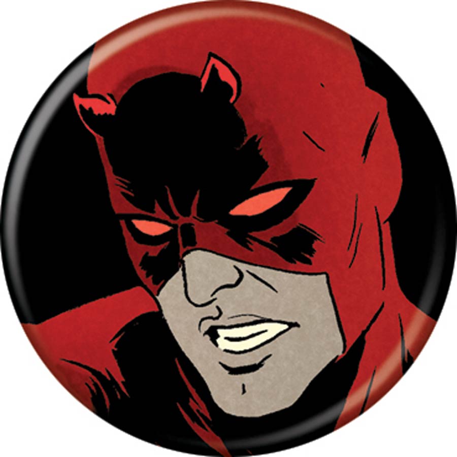 Marvel Comics 1.25-inch Button - Daredevil On Black (84681)