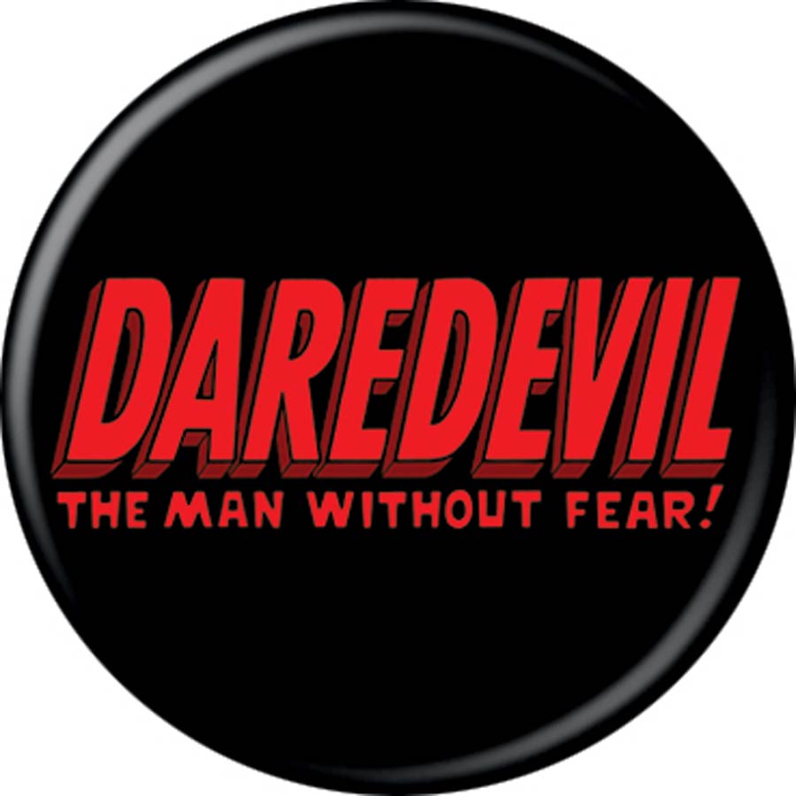 Marvel Comics 1.25-inch Button - Daredevil Man Without Fear (84675)