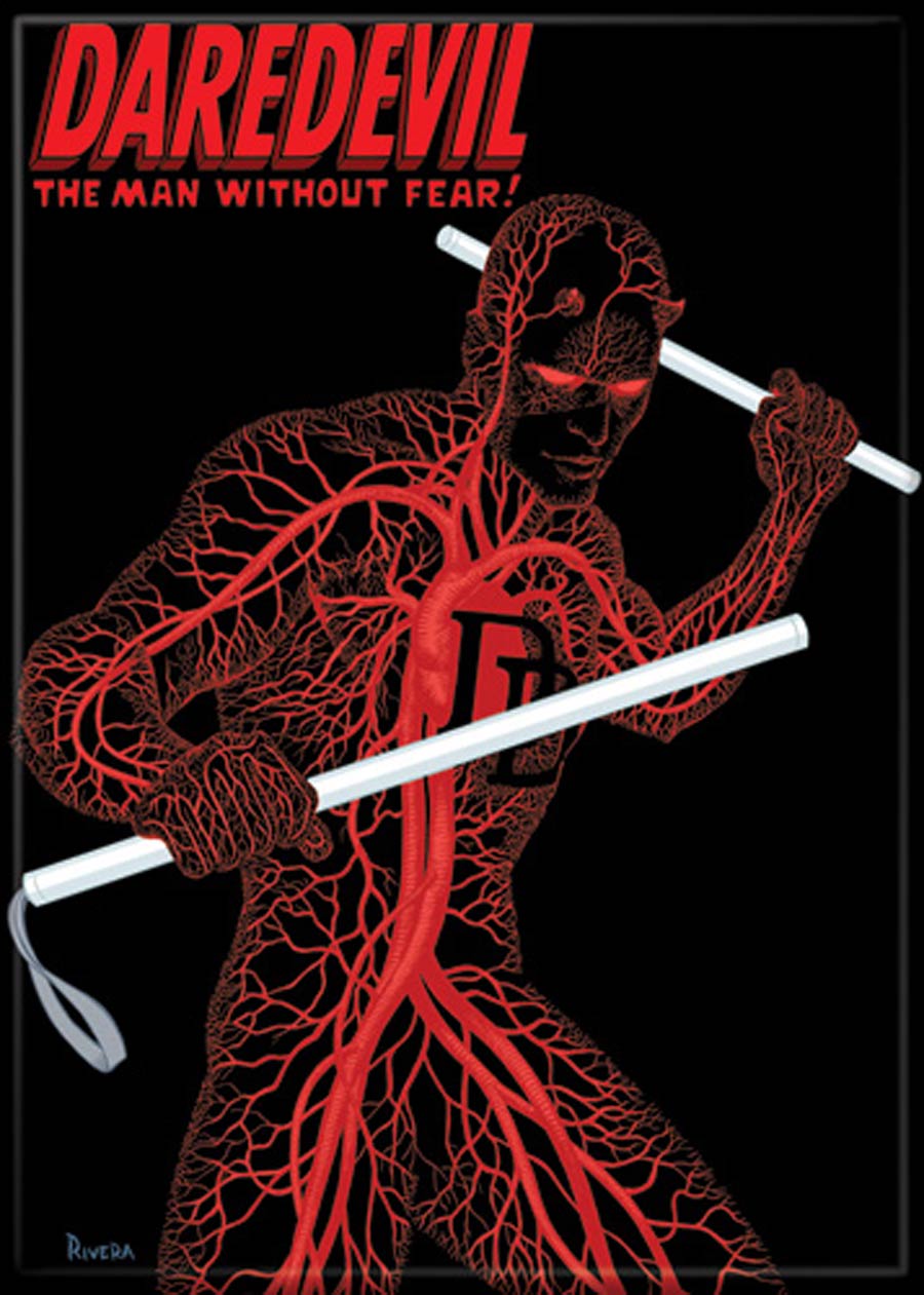Marvel Comics 2.5x3.5-inch Magnet - Daredevil Circulatory System (71678MV)