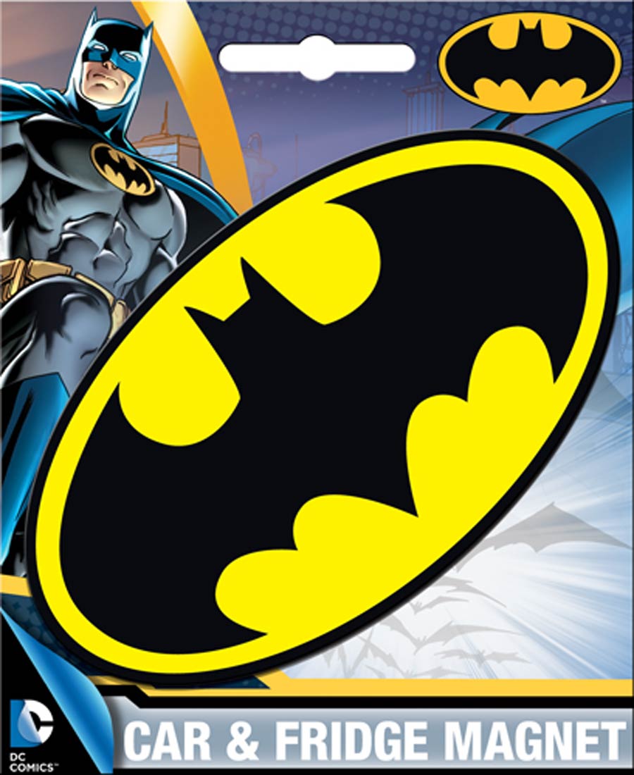 DC Comics Car Magnet Die-Cut - Batman Logo (31002DC)