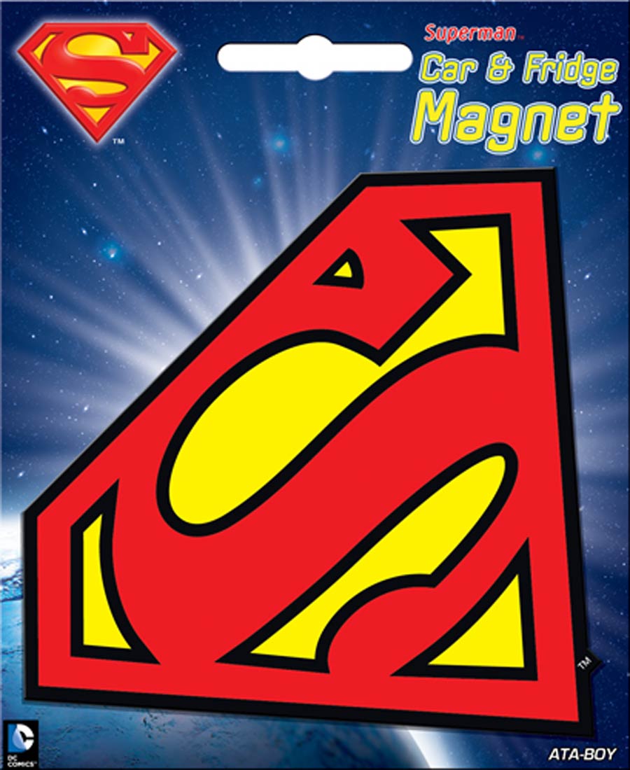 DC Comics Car Magnet Die-Cut - Superman Logo (31004DC)