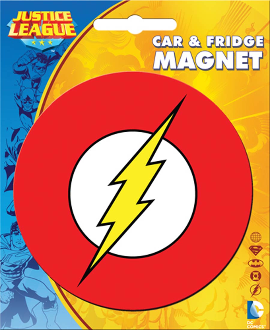 DC Comics Car Magnet Die-Cut - Flash Logo (31020DC)