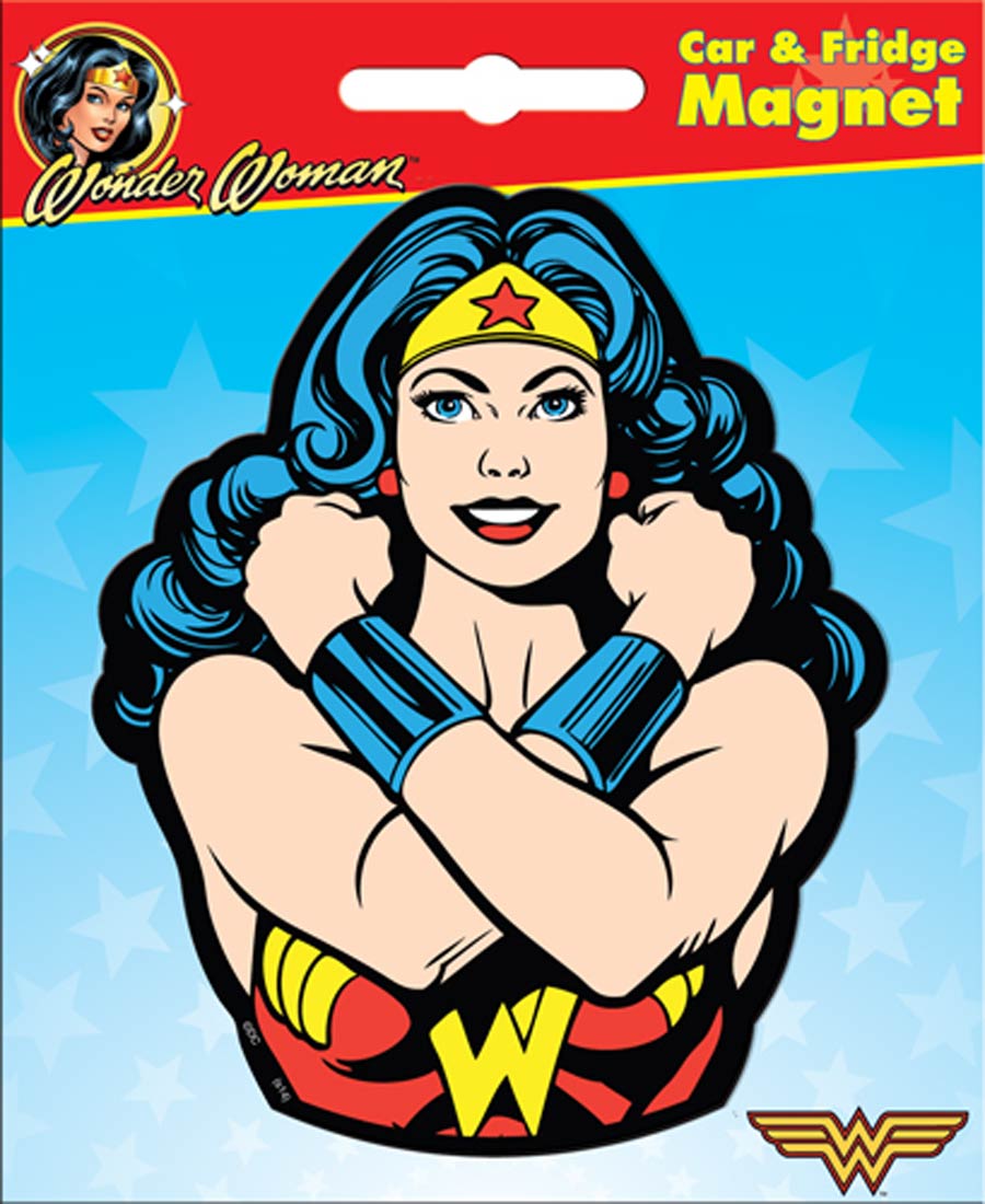 DC Comics Car Magnet Die-Cut - Wonder Woman Figure (31021DC)