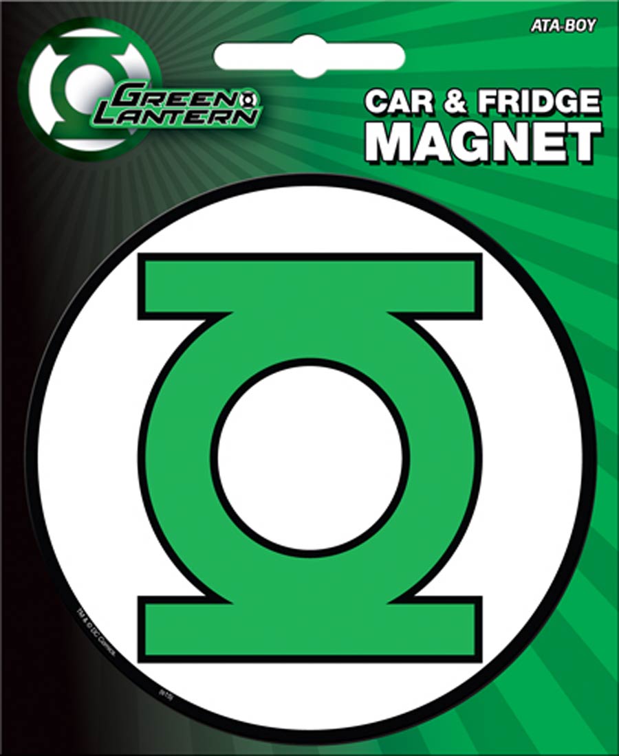 DC Comics Car Magnet Die-Cut - Green Lantern Logo (31022DC)