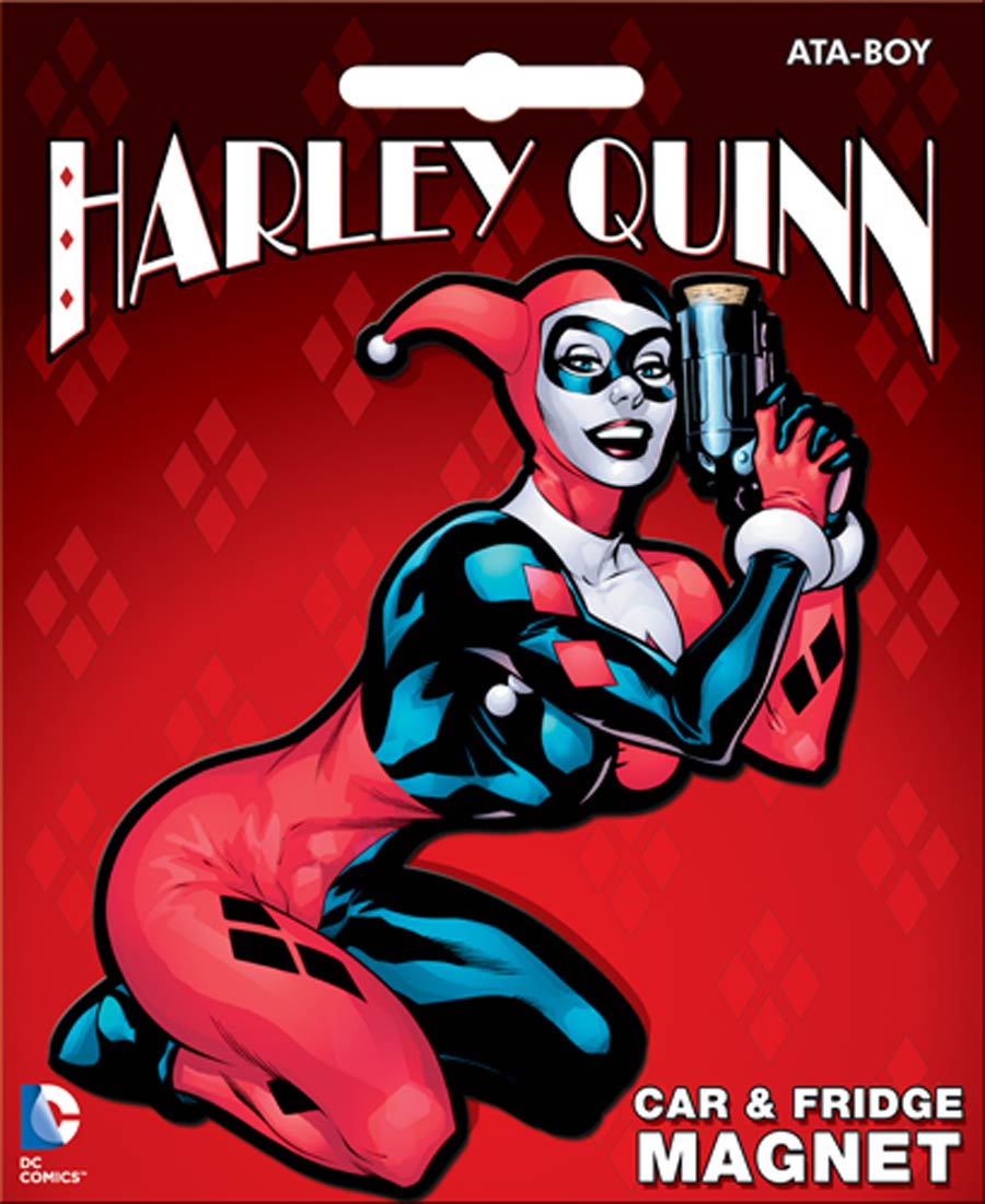 DC Comics Car Magnet Die-Cut - Harley Quinn (31023DC)