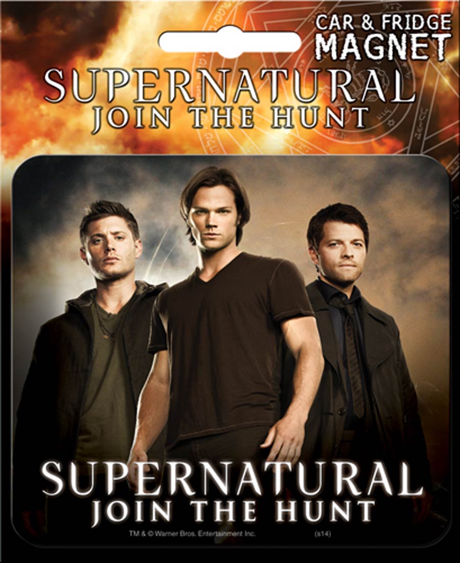 Supernatural Car Magnet Die-Cut - Supernatural Dean Sam And Castiel (31000SP)