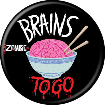 iZombie 2.5x3.5-inch Button - Brains To Go (84587)
