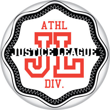 DC Comics 1.25-inch Button - Justice League Athletic Division Button (84489)