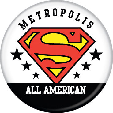 DC Comics 1.25-inch Button - Metropolis All American Button (84494)