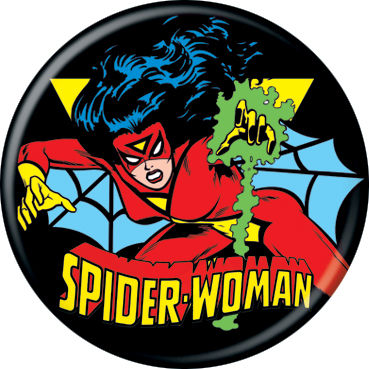 Marvel Comics 1.25-inch Button - Spider-Woman Classic (84641)