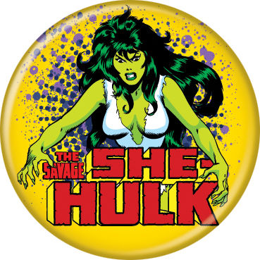 Marvel Comics 1.25-inch Button - She-Hulk Classic (84652)
