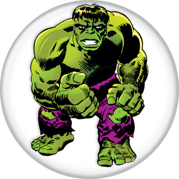 Marvel Comics 1.25-inch Button - Kirby Hulk (84658)