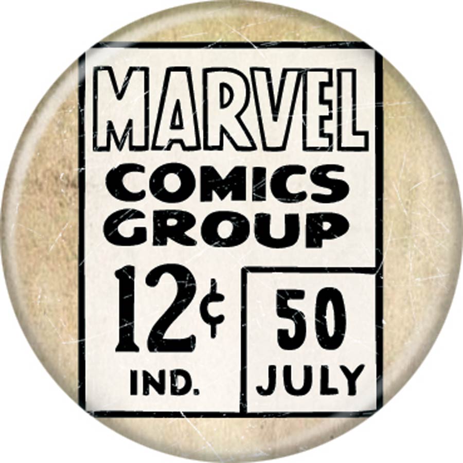 Marvel Comics 1.25-inch Button - Marvel Indicia (84632)