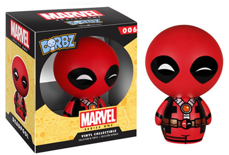Dorbz 006 Classic Marvel Series 1 Deadpool Vinyl Figure
