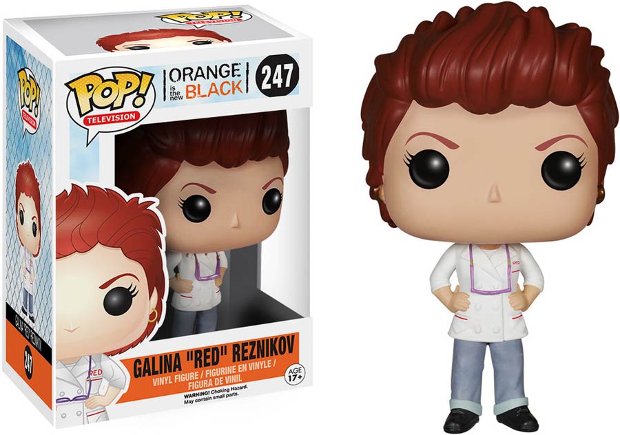 POP Television 247 Orange Is The New Black Galina Red Reznikov Vinyl Figure