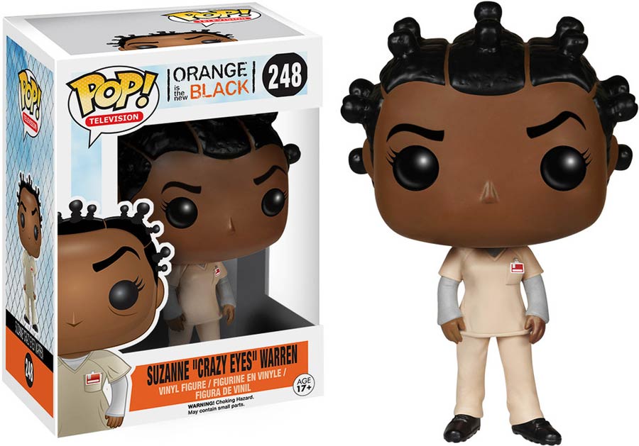 POP Television 248 Orange Is The New Black Suzanne Crazy Eyes Warren Vinyl Figure