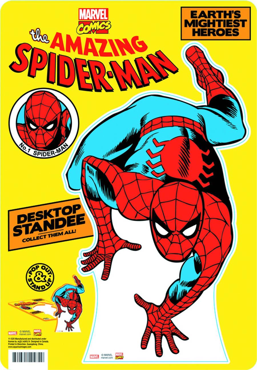 Marvel Comics Pop-Out Desktop Standee - Spider-Man