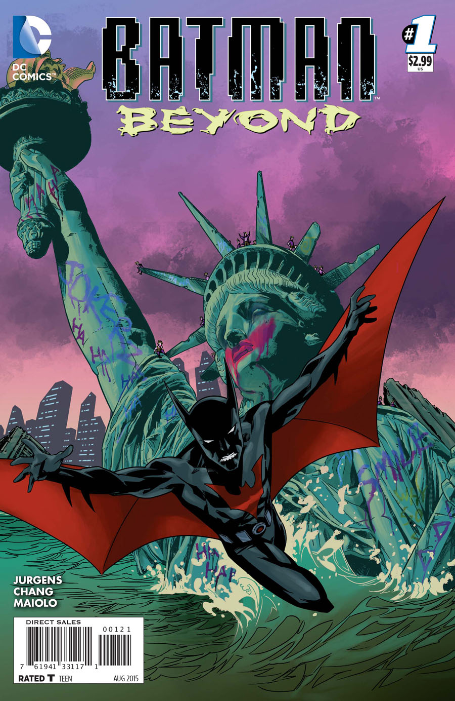 Batman Beyond Vol 5 #1 Cover B Incentive Kalman Andrasofsky Variant Cover